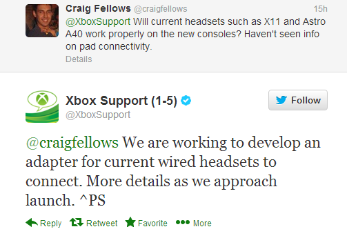 Twitter Xbox one