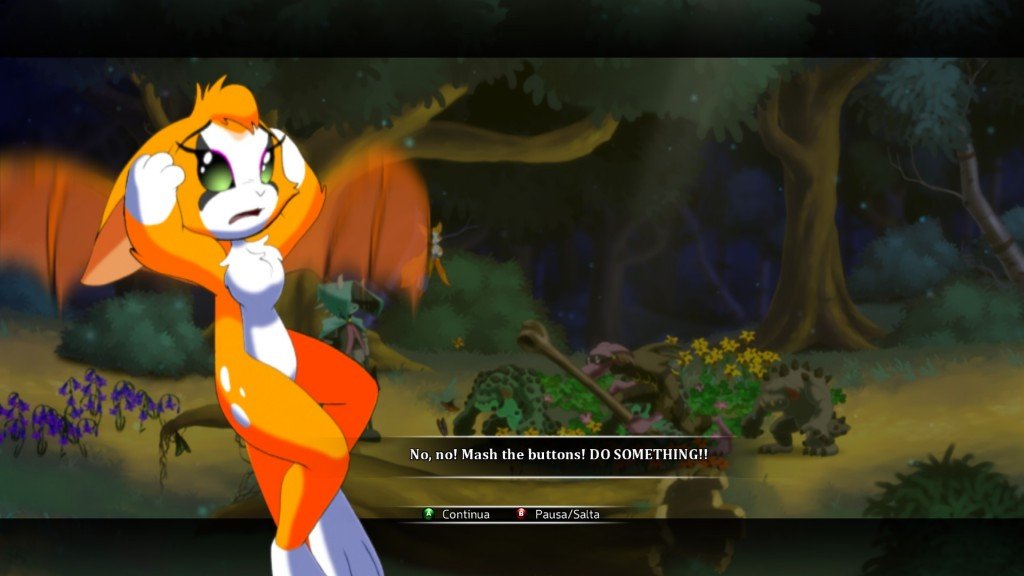 Fidget, la spalla dell'eroe. Come tutte le spalle eroiche è un essere magico dotato di poca forza fisica, compensata però da un coraggio mosso a tal punto verso il bene da risultare il più delle volte teneramente impulsivo. 