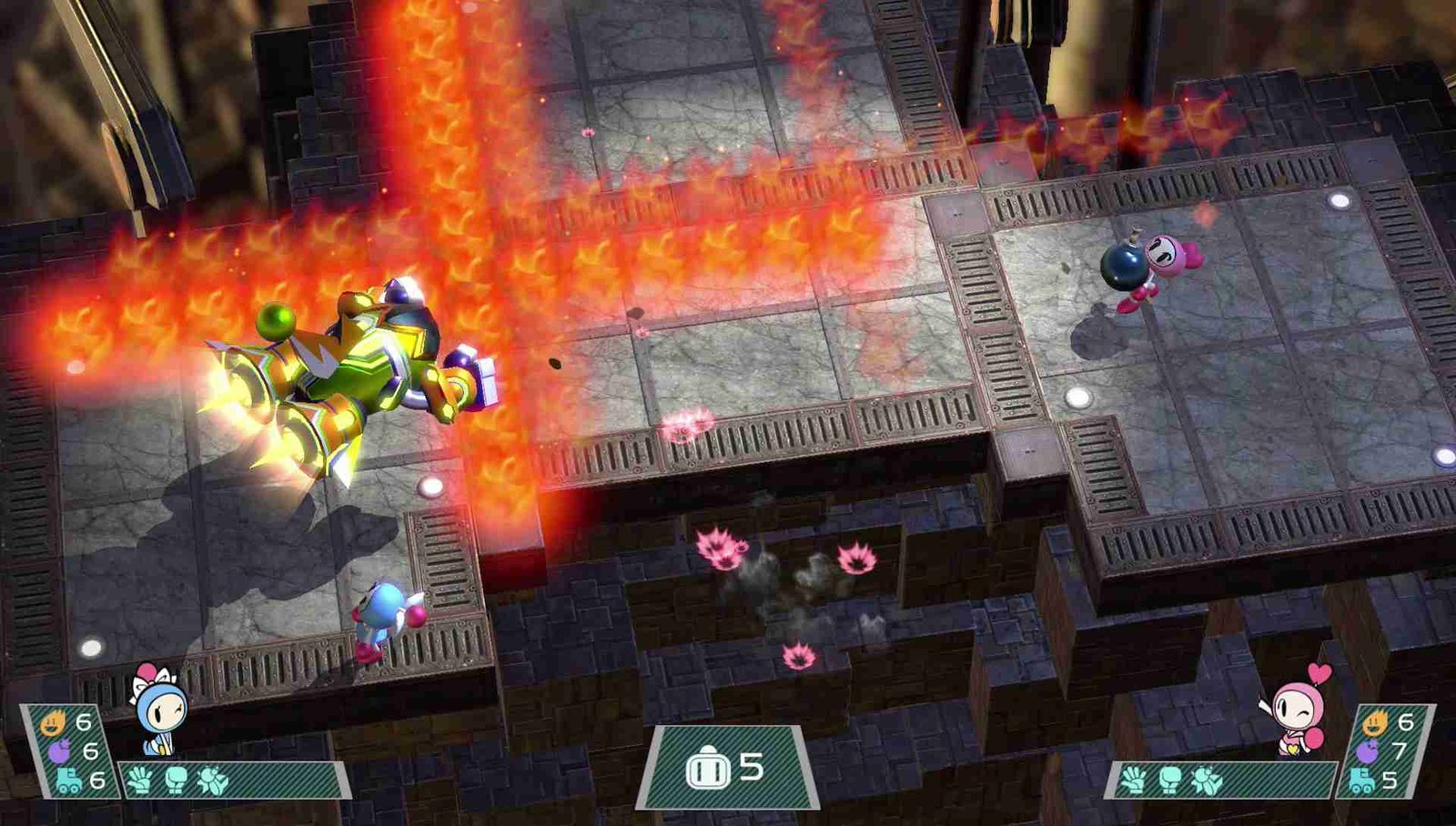 Annunciato Super Bomberman R in esclusiva per Switch