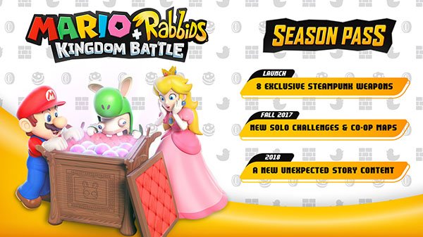 Mario + Rabbids Kingdom Battle – Annunciato il Season Pass