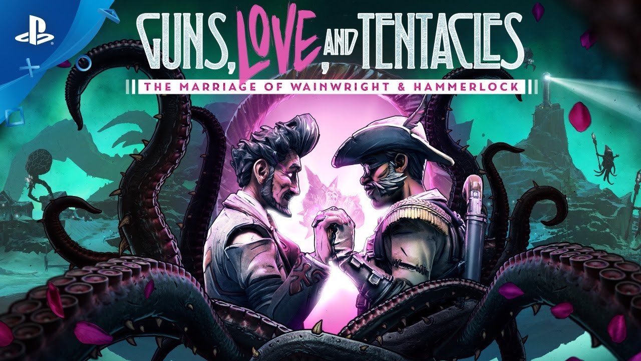 Borderlands 3 – Disponibile il DLC ‘Guns, Love, and Tentacles: The Marriage of Wainwright & Hammerlock’